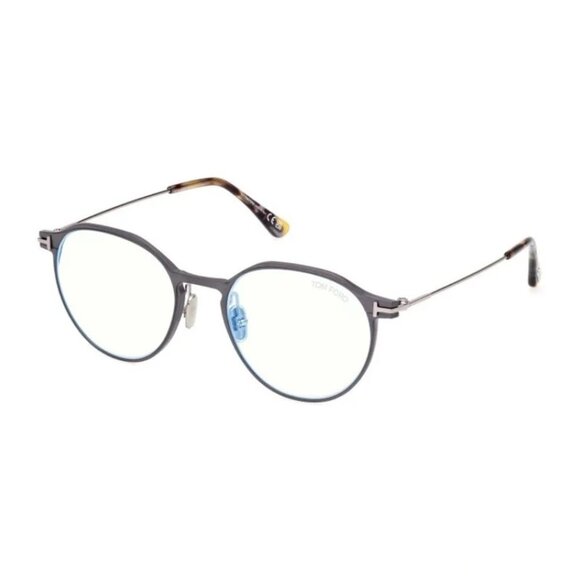 NEW TOM FORD EYEGLASSES RUTHENIUM MEN EYEWEAR TOM FORD FT5866-B 013